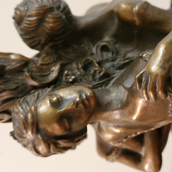 10” Sergey Eylanbekov Candle Holder 3 Ballerinas No Candle Residue! Spotless - Picture 11 of 16